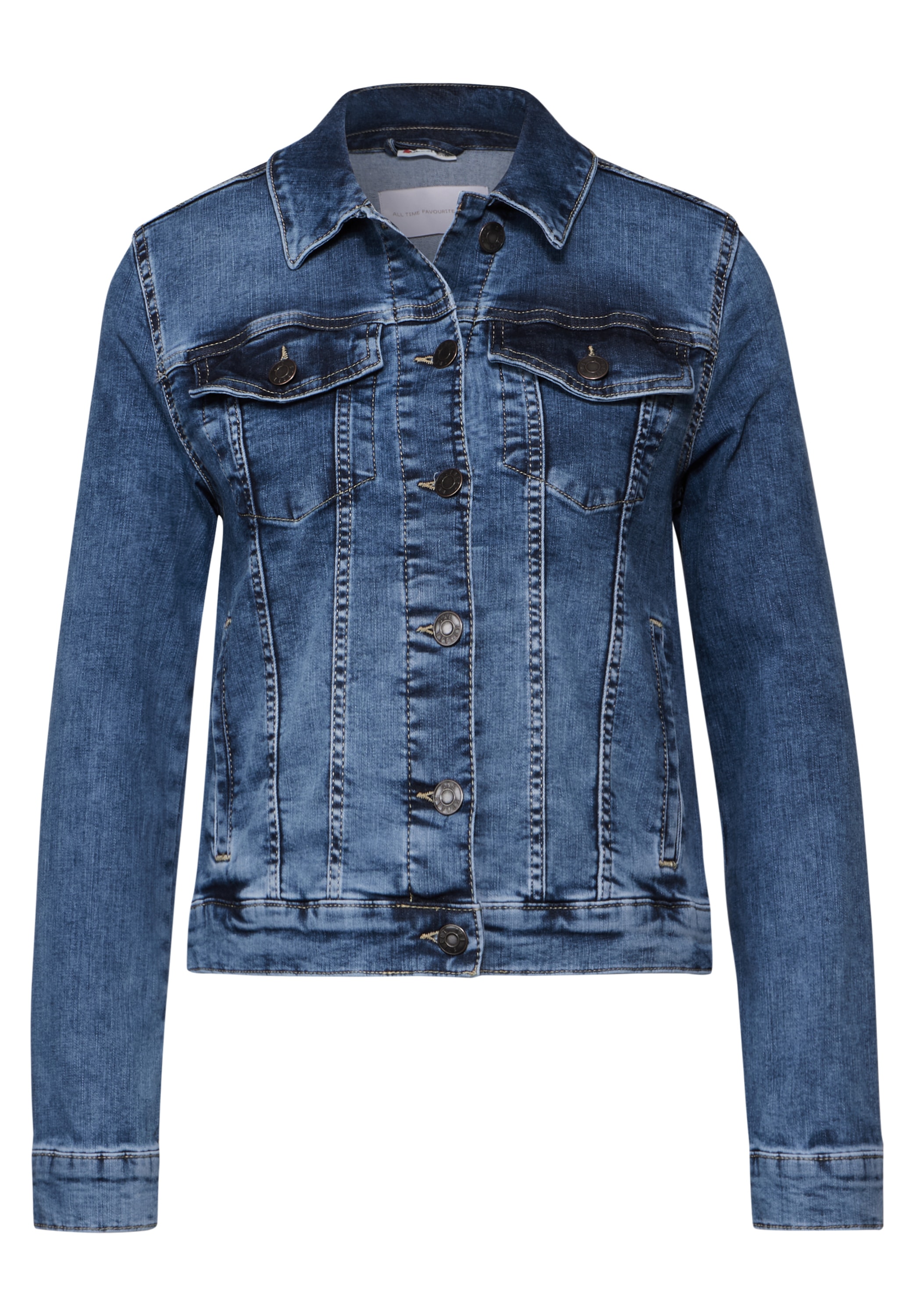 STREET ONE Jeansblazer , mit Brusttaschen