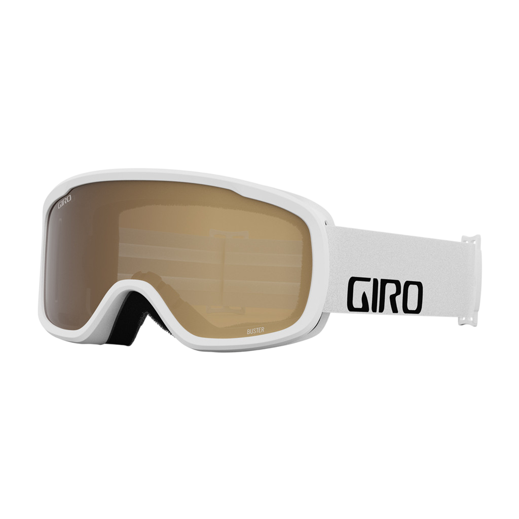 Skibrille Buster Basic  white wordmark