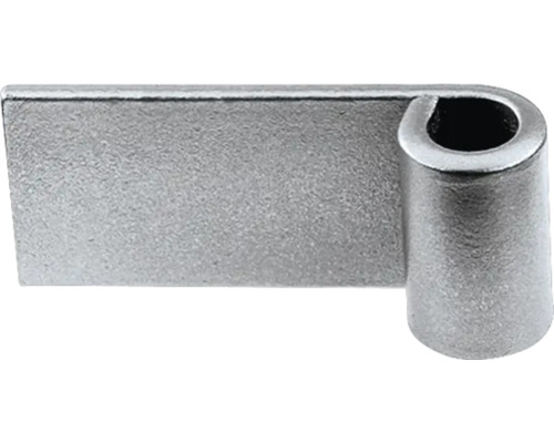 Lasstrip voor stalen poorten 16 x 75 mm, blank ijzer