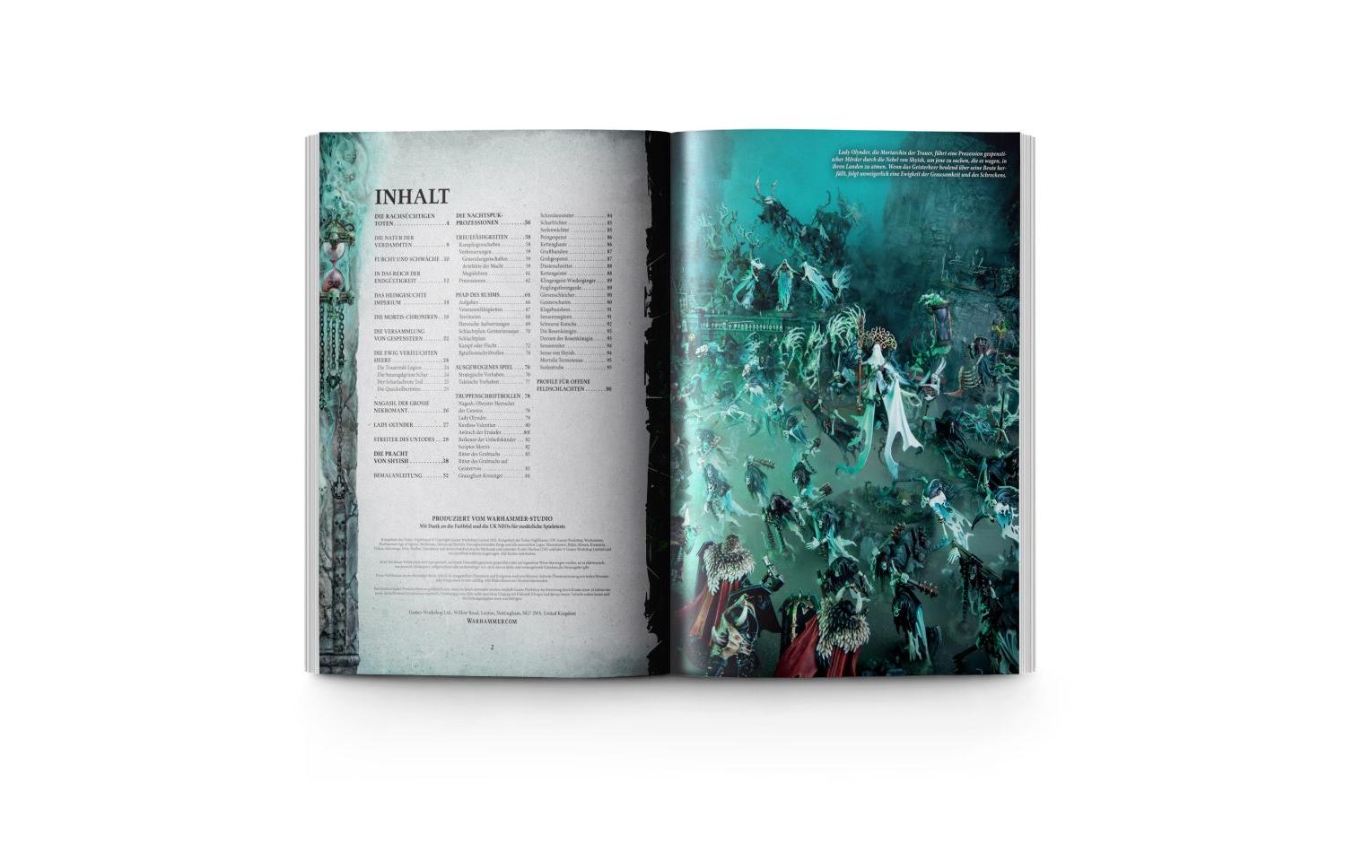 Buch Warhammer Age of Sigmar Battletome Nighthaunt, DEWarhammer Age of Sigmar Kriegsbuch des Todes – Deutsch