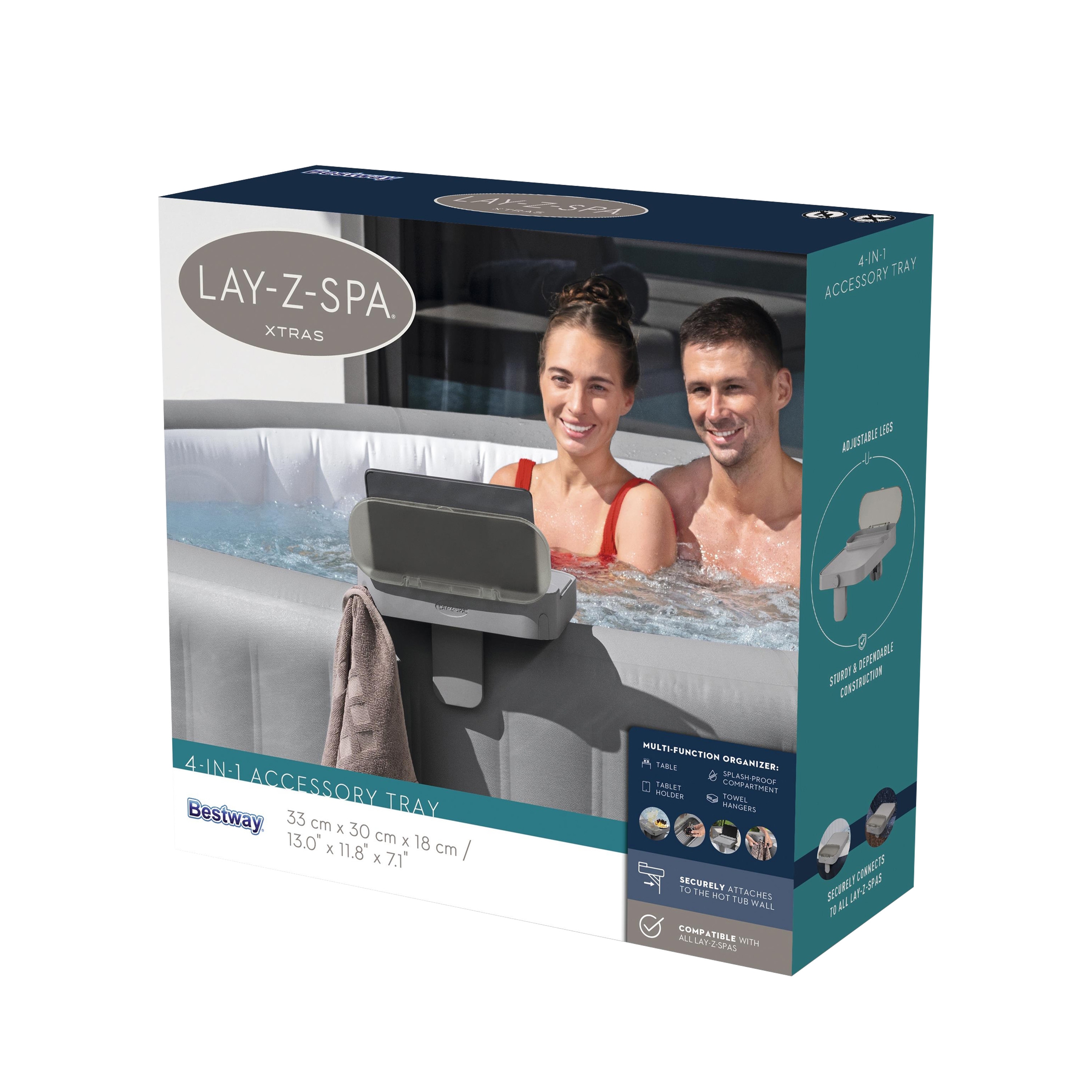 Ablage Tablett 4-in-1 für Lay-Z-Spa Whirlpool
