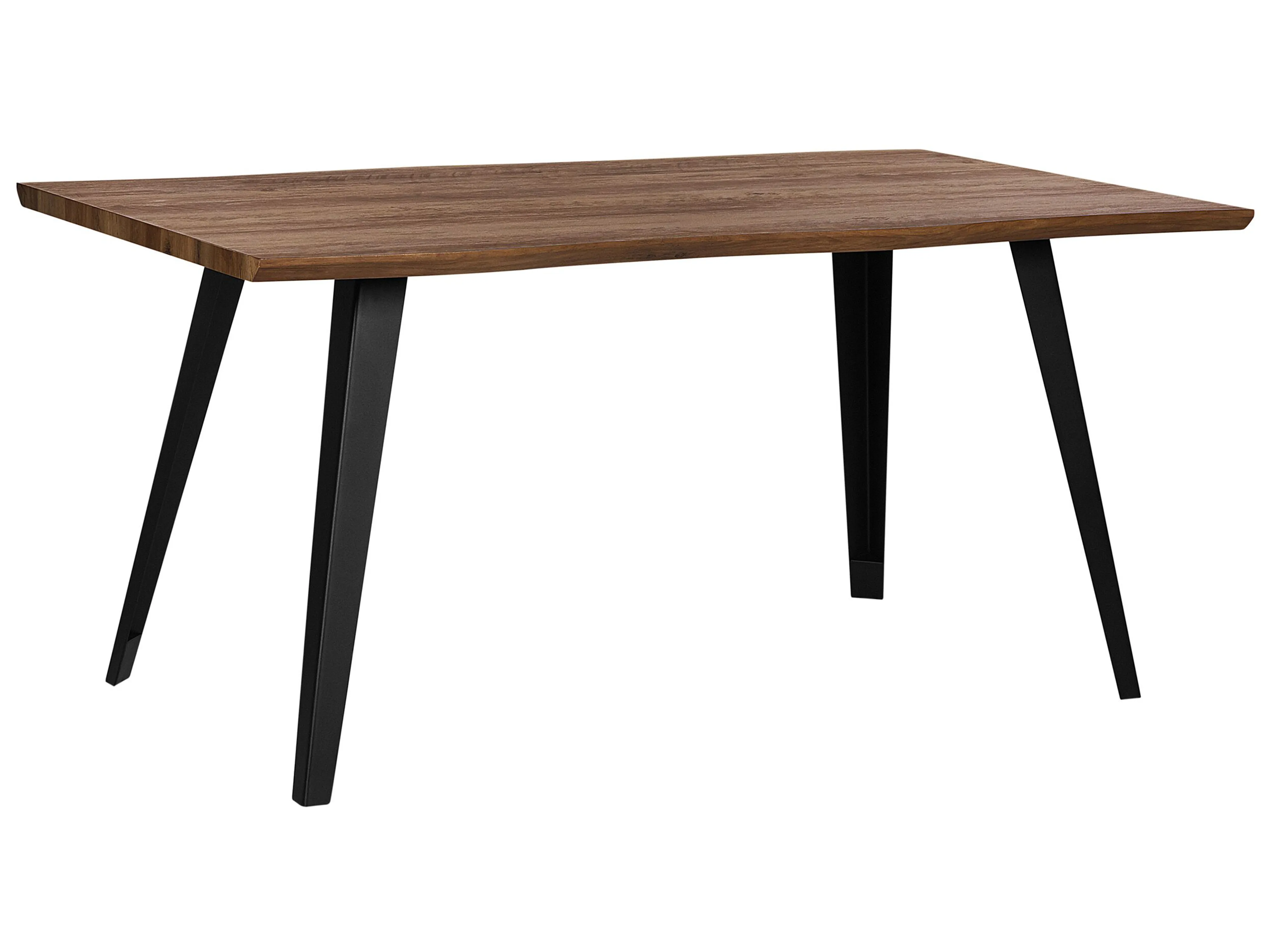 Eettafel WITNEY Donkerbruin 90 cm 160 cm