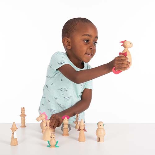 Tickit speelfiguren sprookjes - 10st