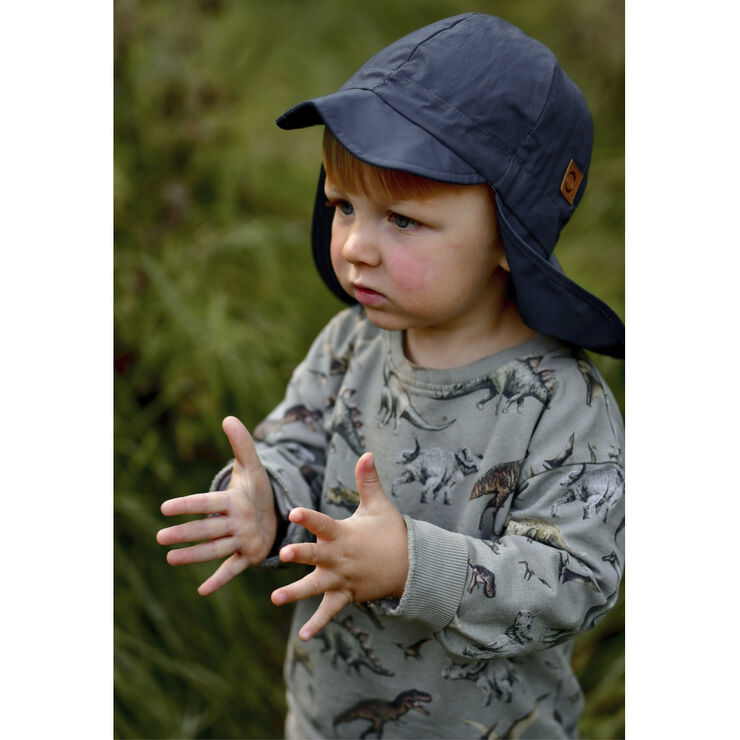 Mikk-Line Summercap Long Neck - Solid Blue nights