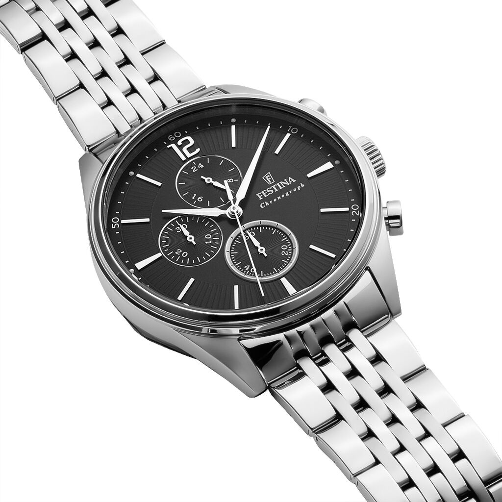 Montre Festina Timeless Chronograph Noir
