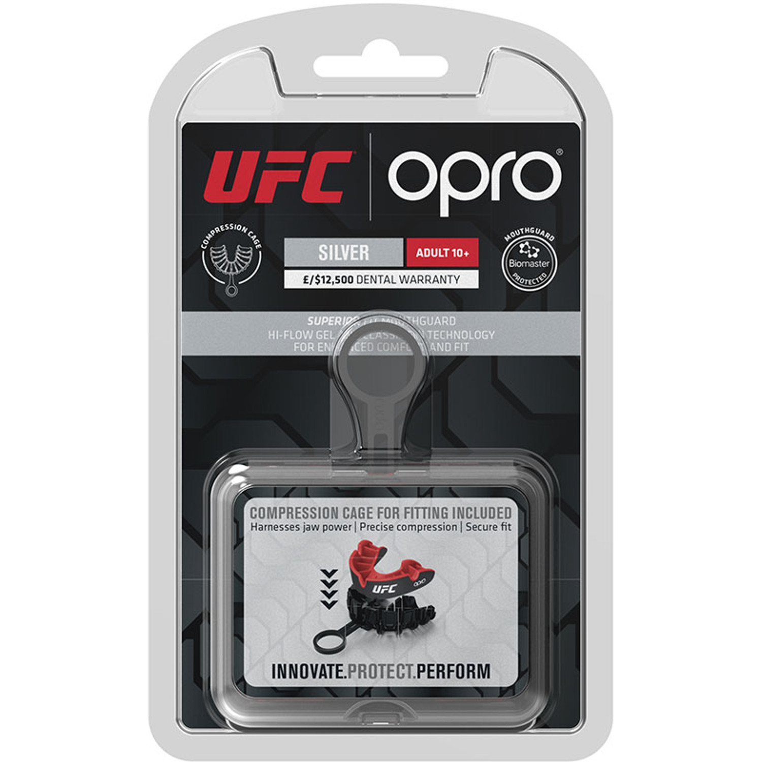 Opro UFC Silver Superior Fit Bitje 1 St.