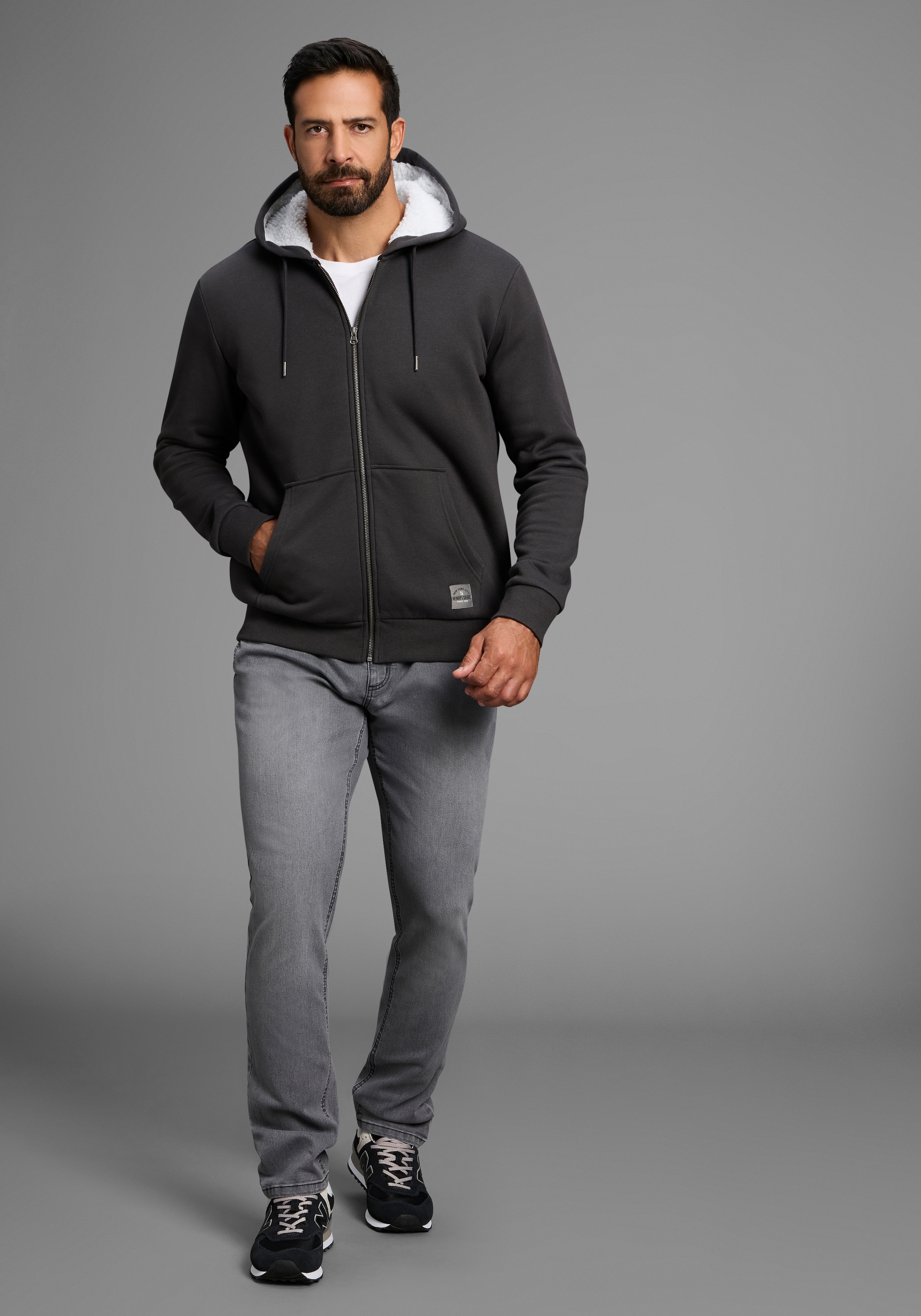H.I.S Sweatjacke , mit Teddyfutter - NEUE KOLLEKTION
