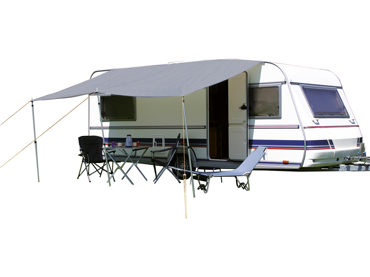 Eurotrail 200 x 240 cm Grey universele caravanluifel