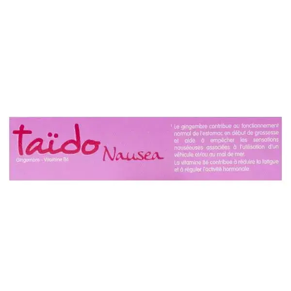 Taïdo Náusea 60 cápsulas