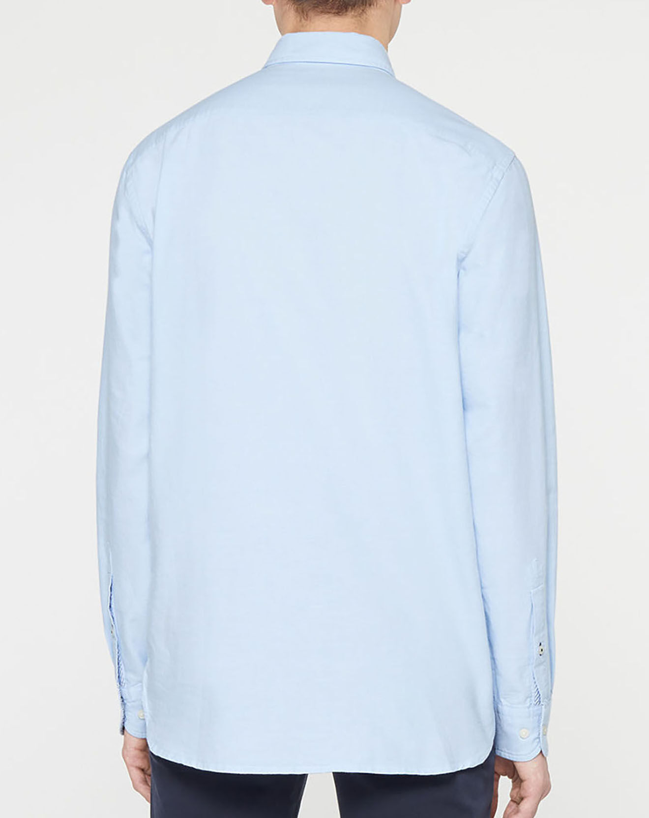 Tommy Hilfiger Chemise 100% Coton Bio slim fit classic oxford bleu ciel