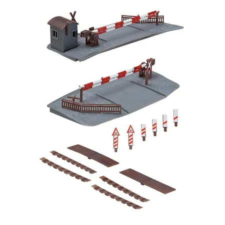 FALLER - Beschrankter Bahnübergang