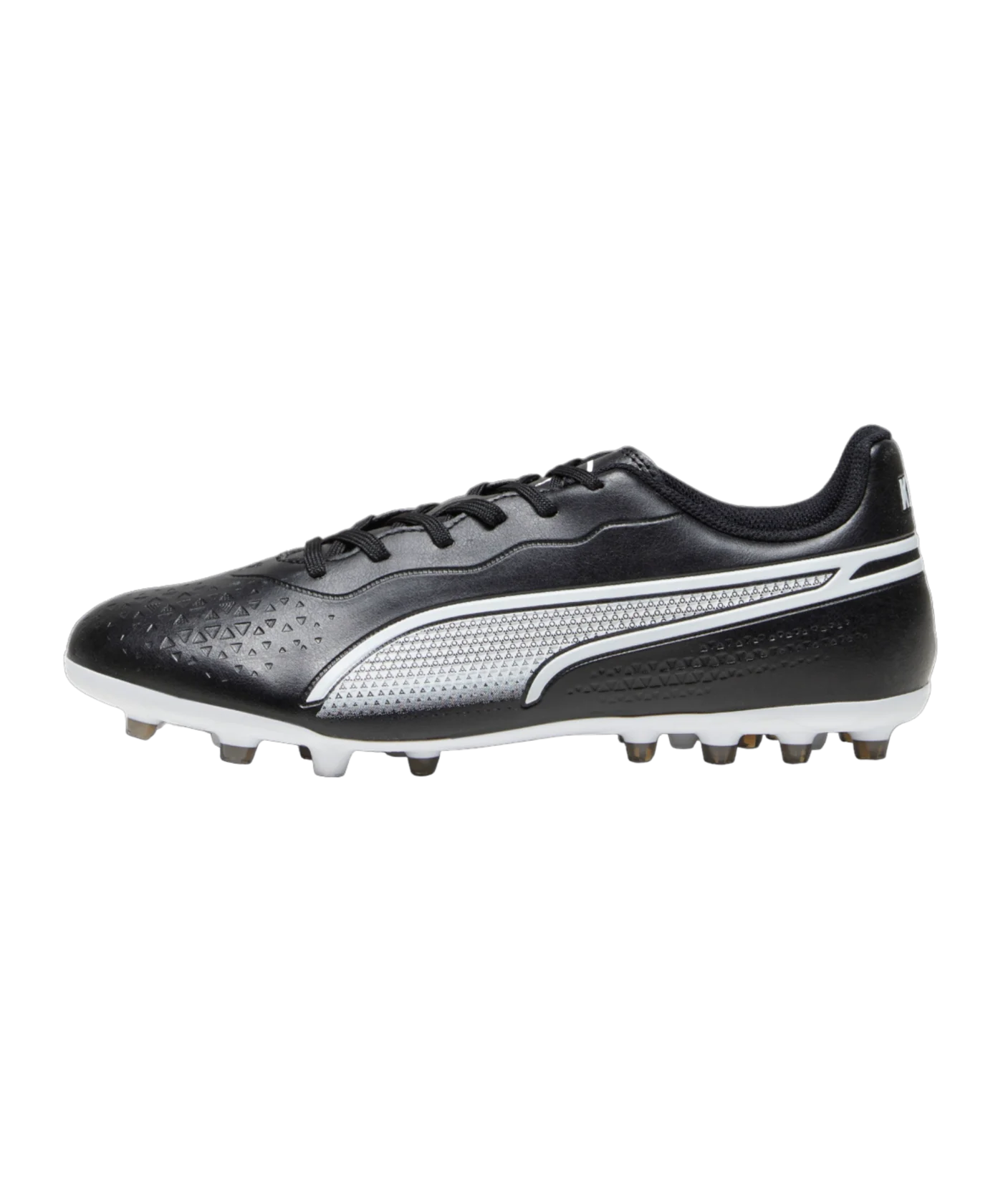 PUMA KING Match MG Eclipse Schwarz Weiss F01