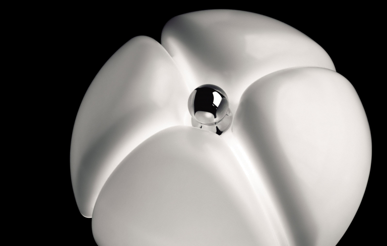 Martinelli Luce Pipistrello vloer- en tafellamp retrofit wit