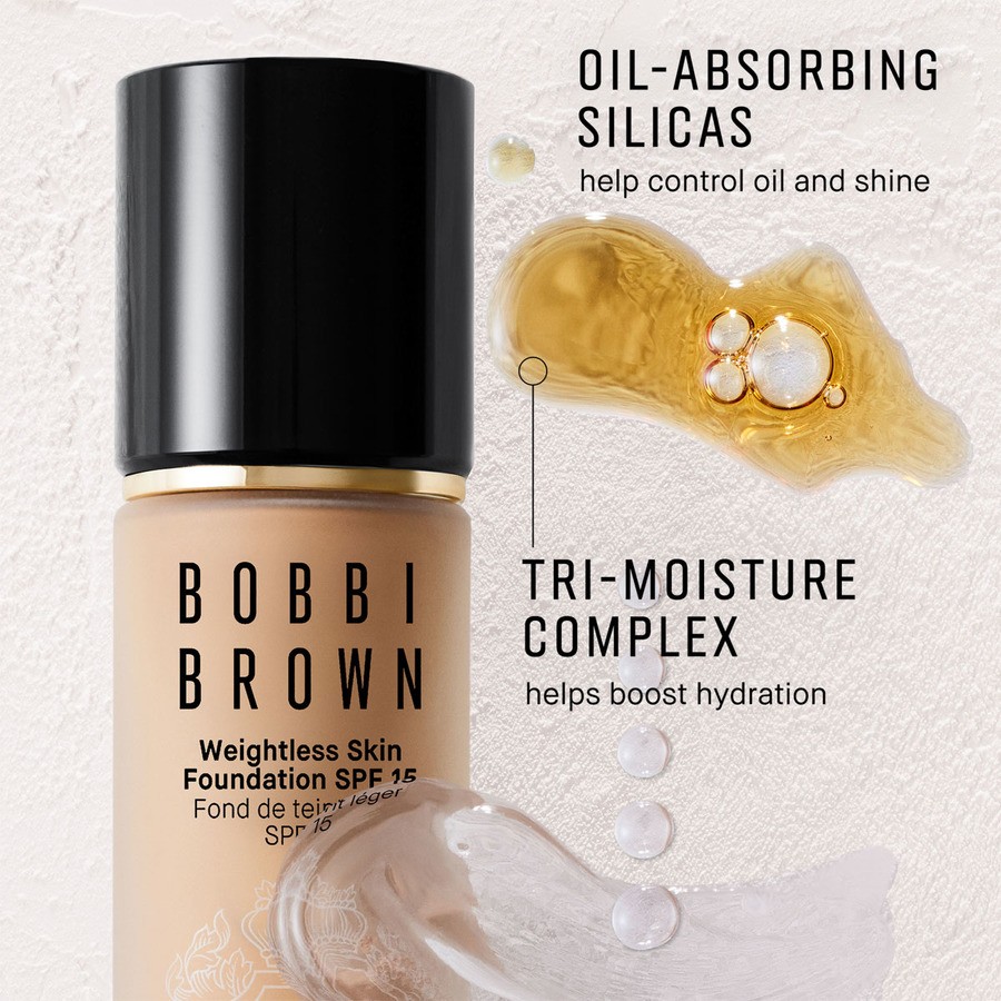 Bobbi Brown Weightless Skin Foundation SPF15 Golden Natural 30ml