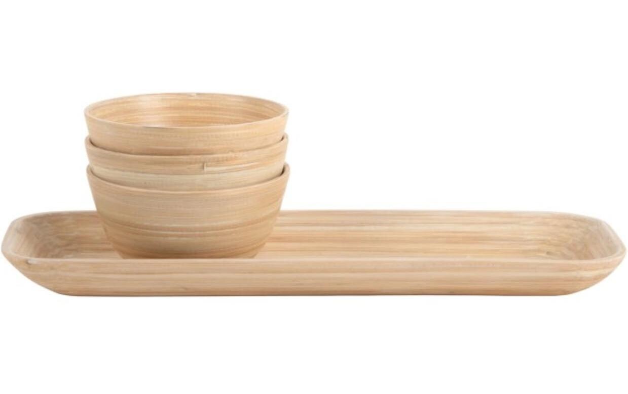 Snackschale Puro 4-teilig, NatureSnack Set