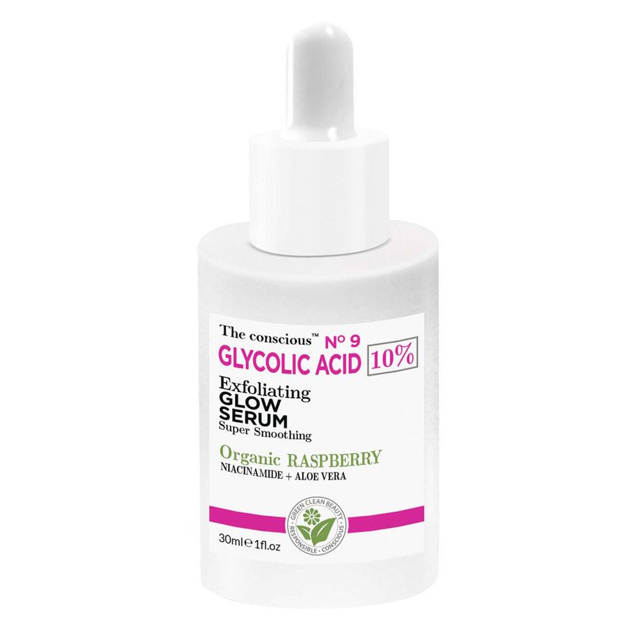 Biovène The conscious Glycolic Acid Exfoliating Glow Serum Organic Raspberry 30ml