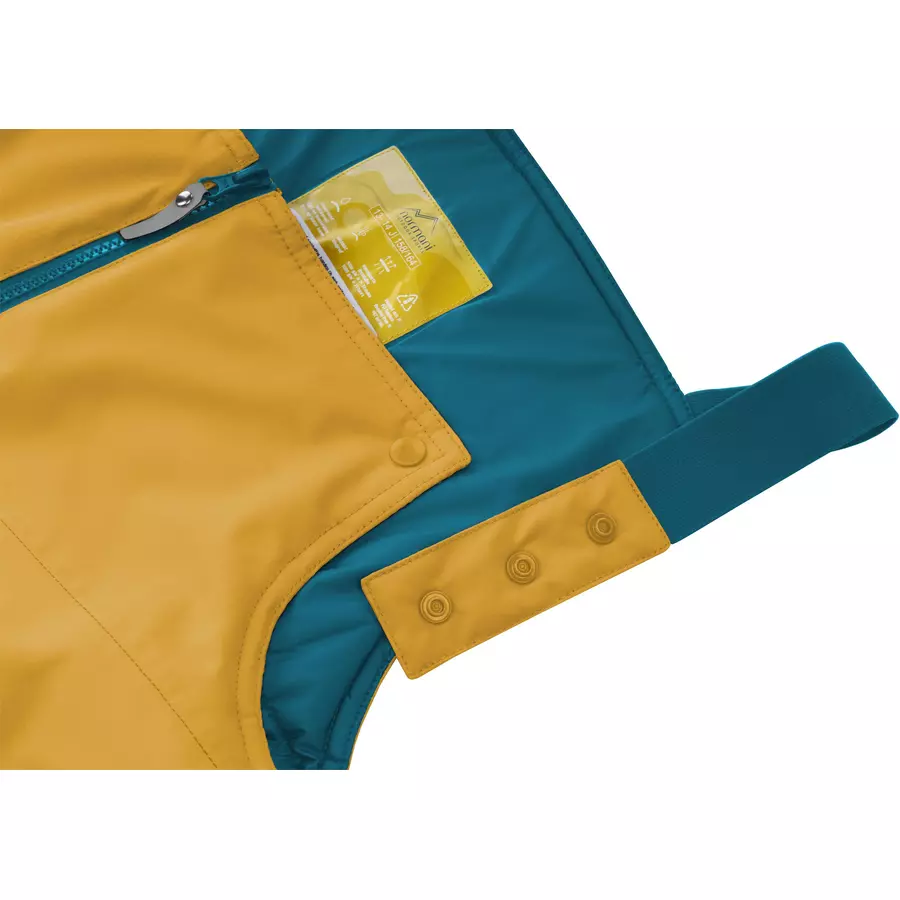 normani Kinder Winterhose mit Hosenträgern „Ulukhaktok“ Gelb