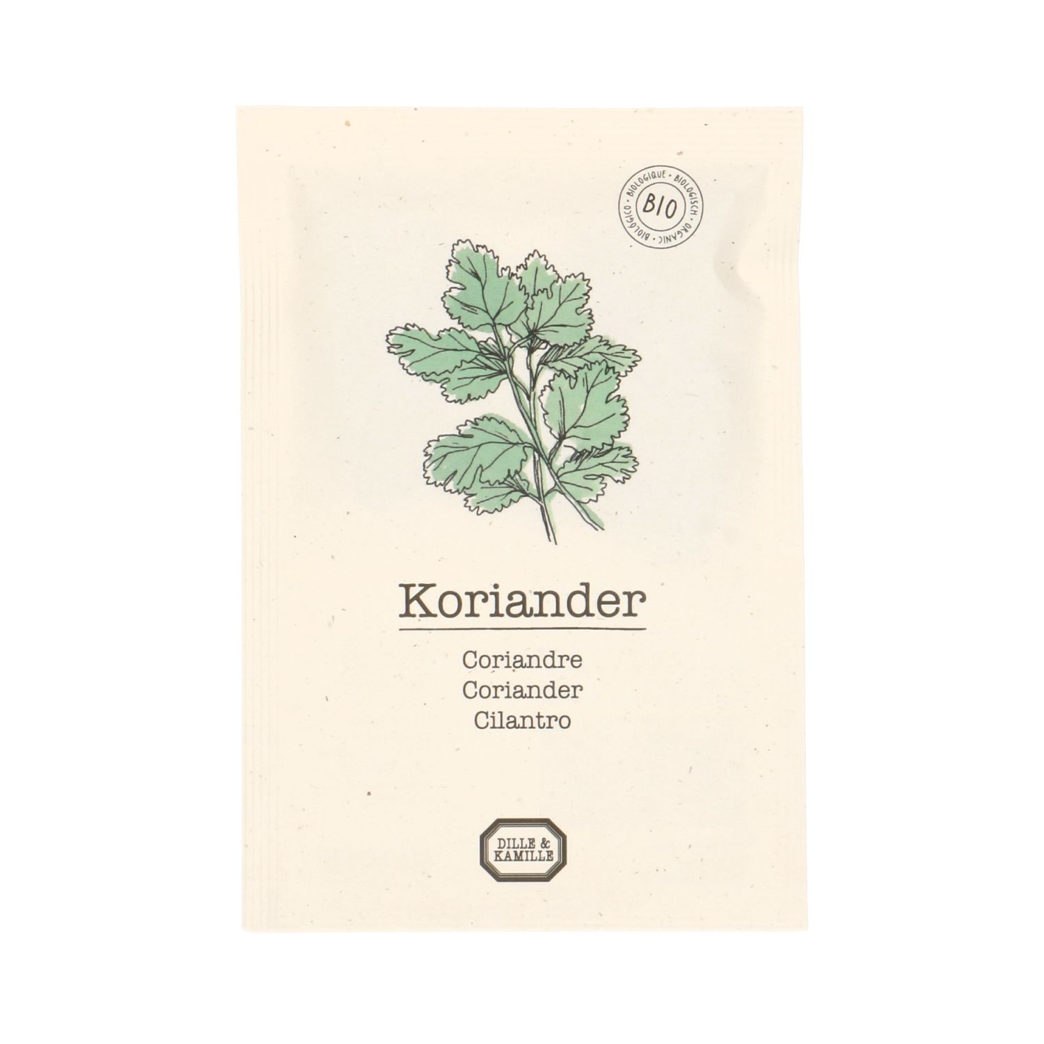 Kruidenzaden, biologisch, koriander, 3 g