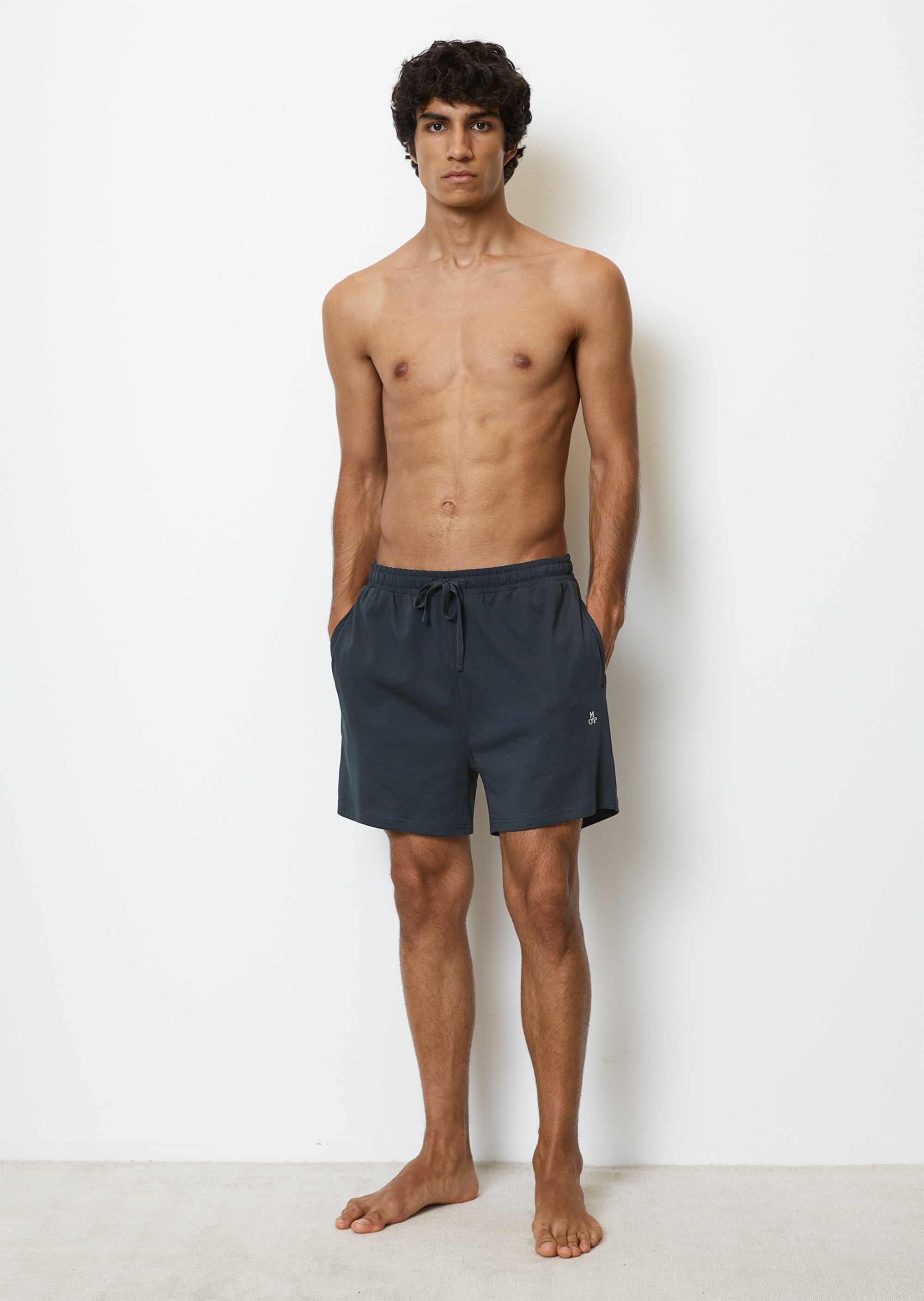 Lounge-Jerseyshorts aus Bio-Baumwolle