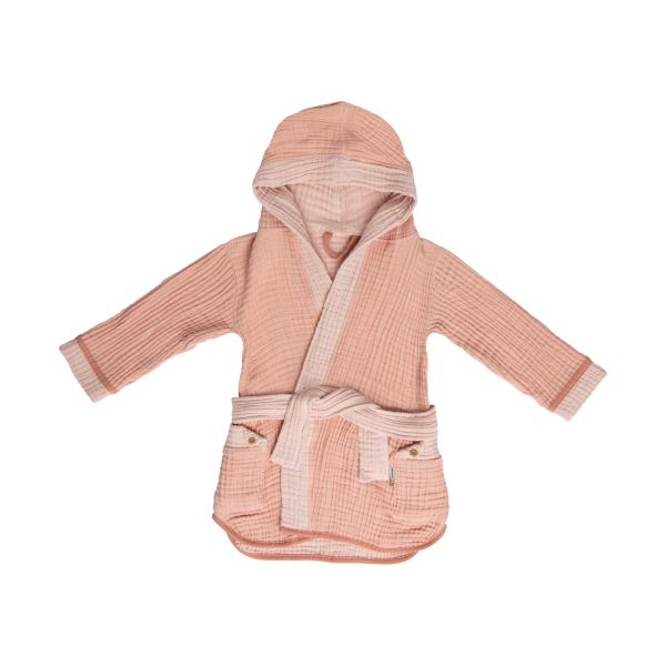 Bebe-Jou Pure Cotton Badjas Sand