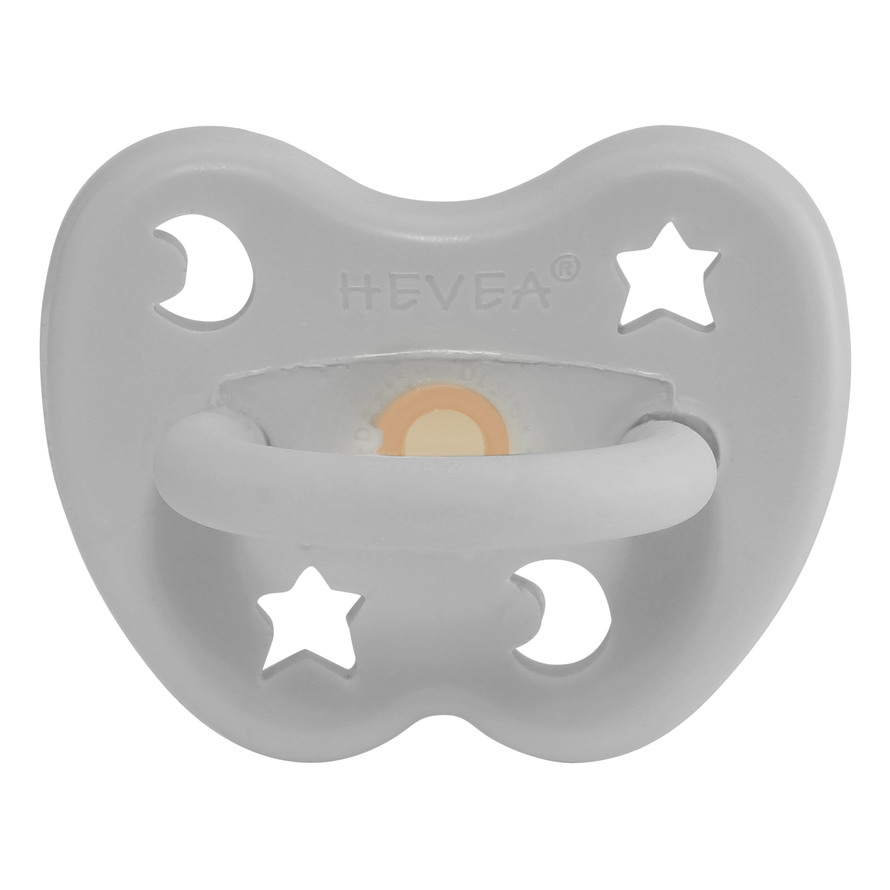 HEVEA Naturgummi Anatomisk Sut Gorgeous Grey 3-36 mdr.