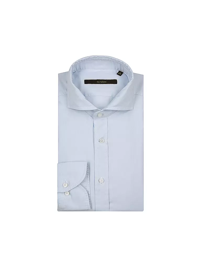 WINDSOR Hemd Slim Fit hellblau