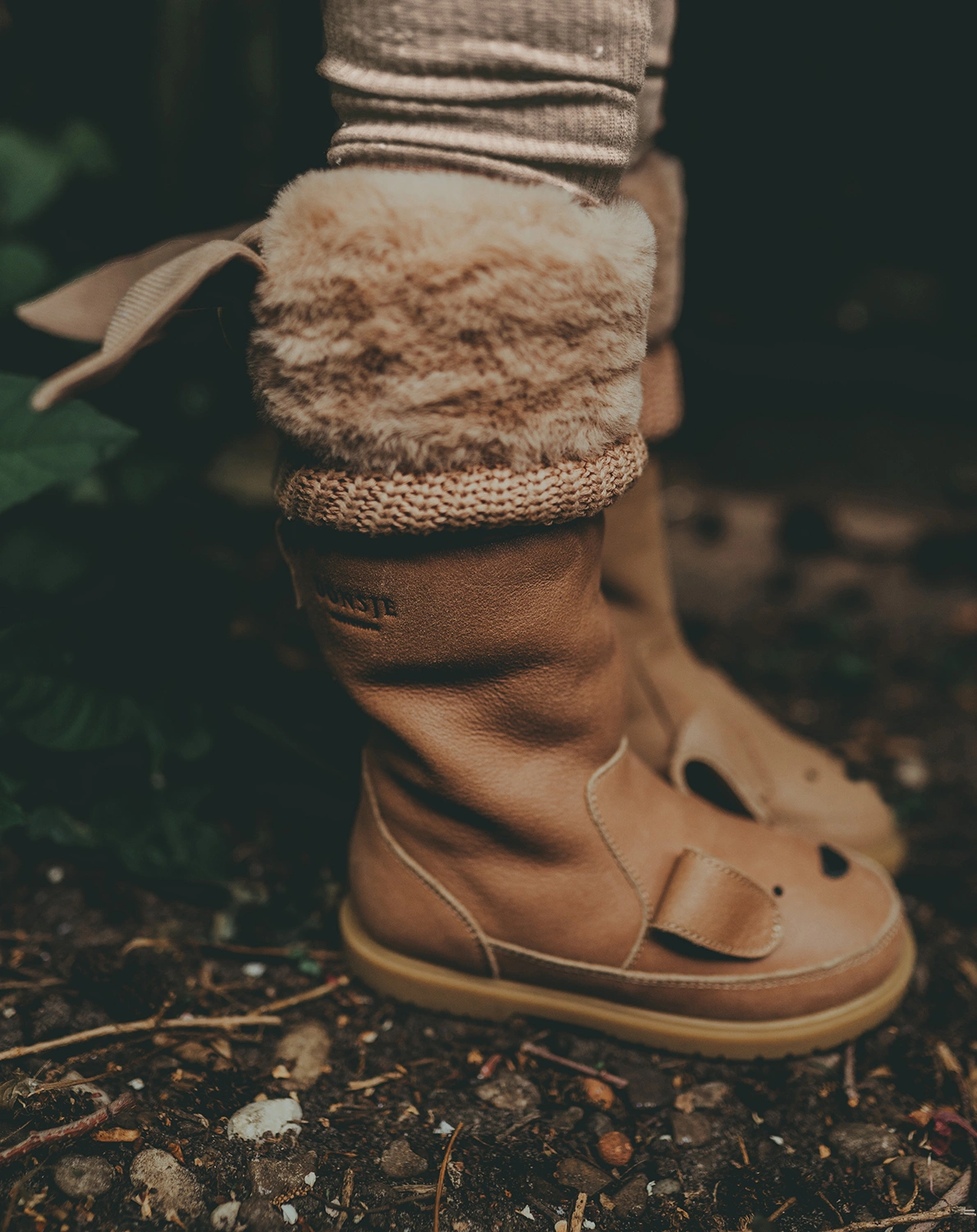Stiefel WADUDU - DOG gefüttert in hazelnut