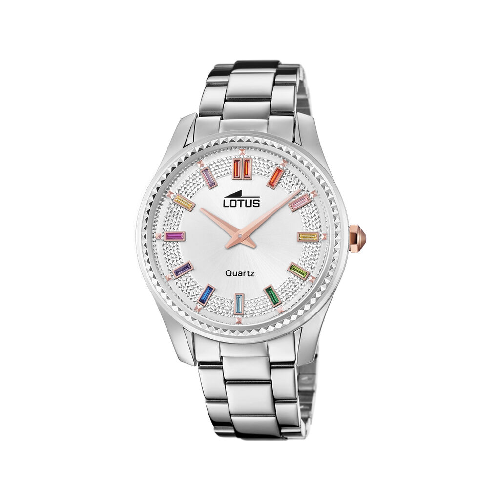 Montre Lotus Bliss Argenté