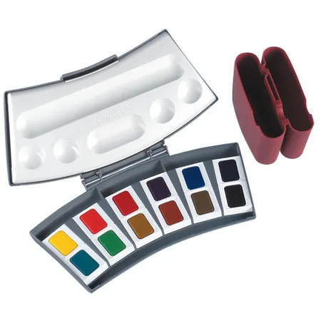 Pelikan Aquarell-Malkasten mit 12 Farben