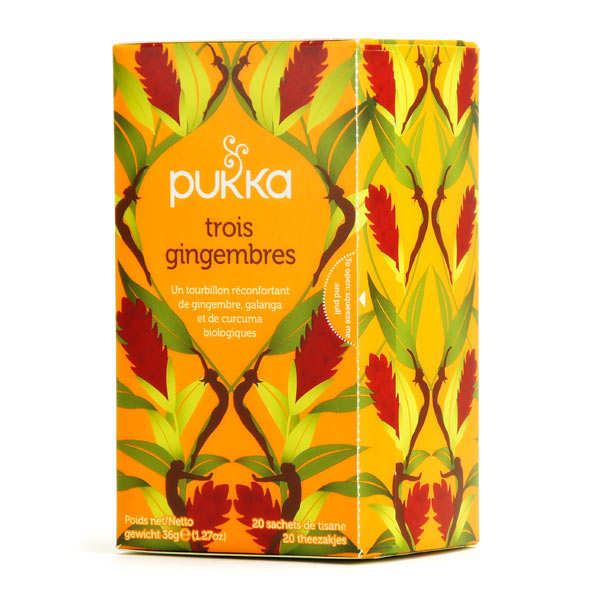 Infusion bio 3 gingembres - Pukka