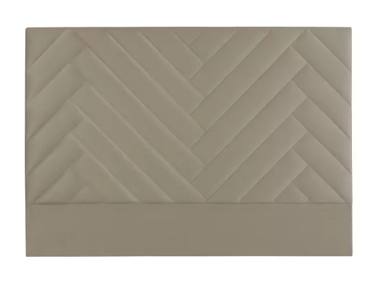 Tête de lit 170 cm - Velours - Beige - SUKIALI