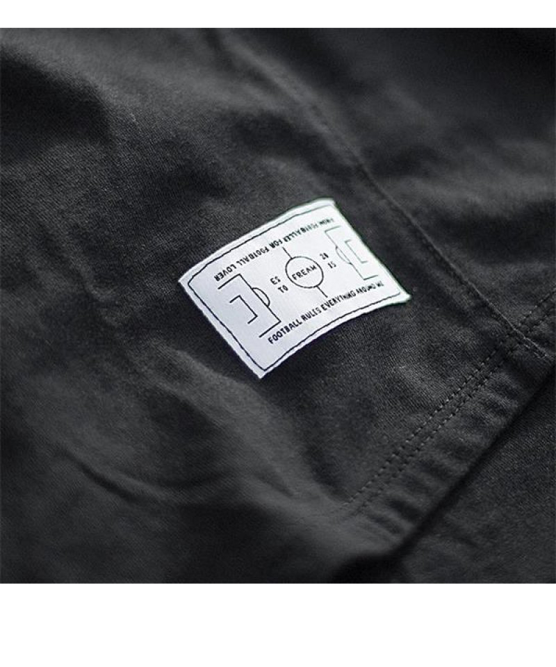 FREAM F.C. Basicline T-Shirt Crew 1 Grau