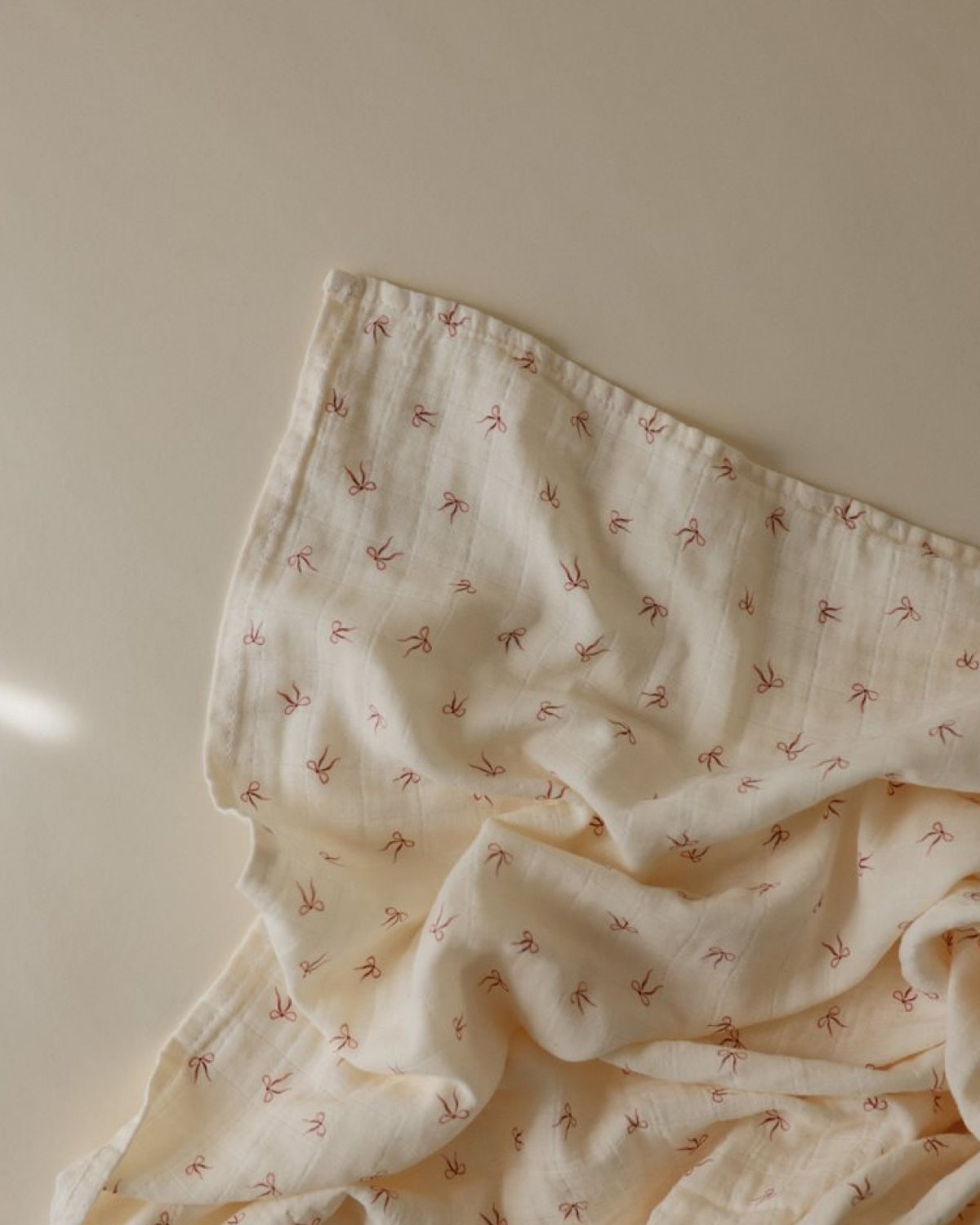 Swaddle Teppe – 100% Økologisk Musselin | 120x120cm