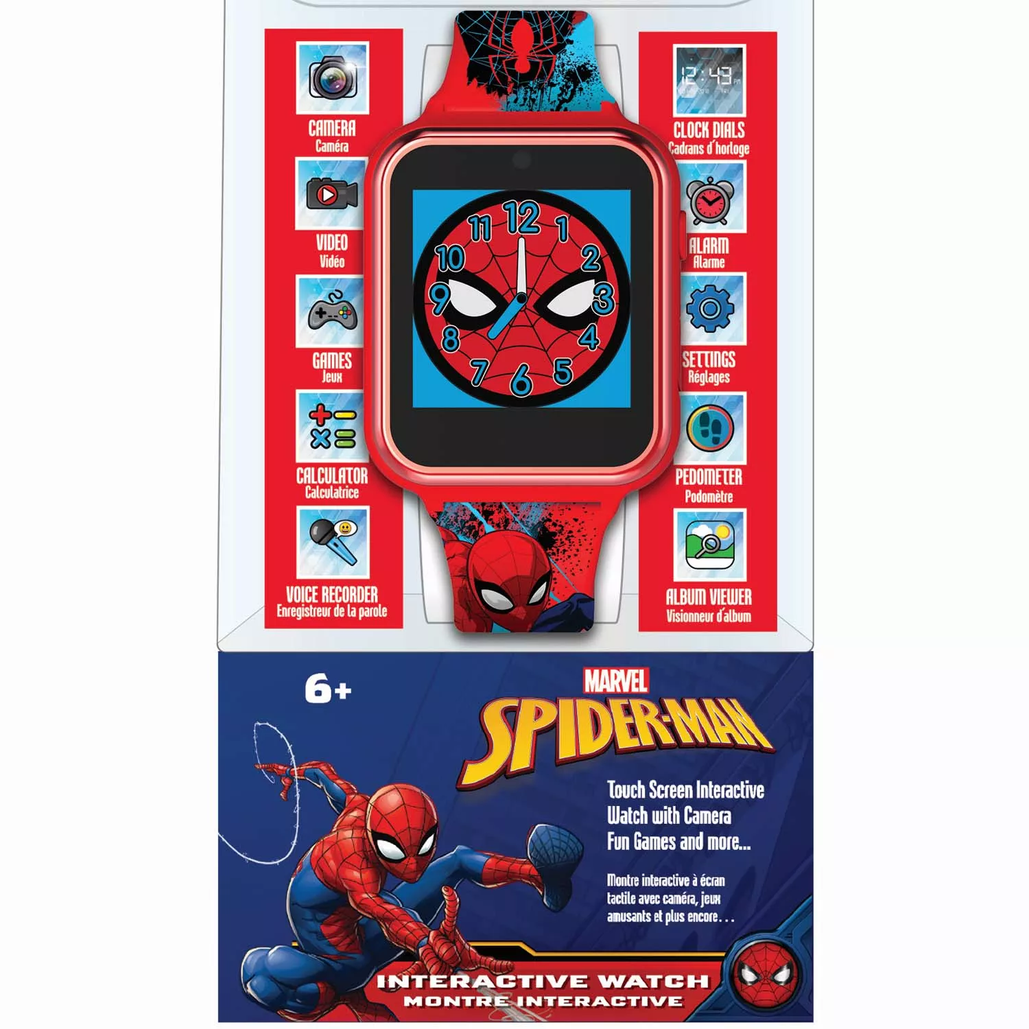 Accutime Spiderman Smartwatch P000578