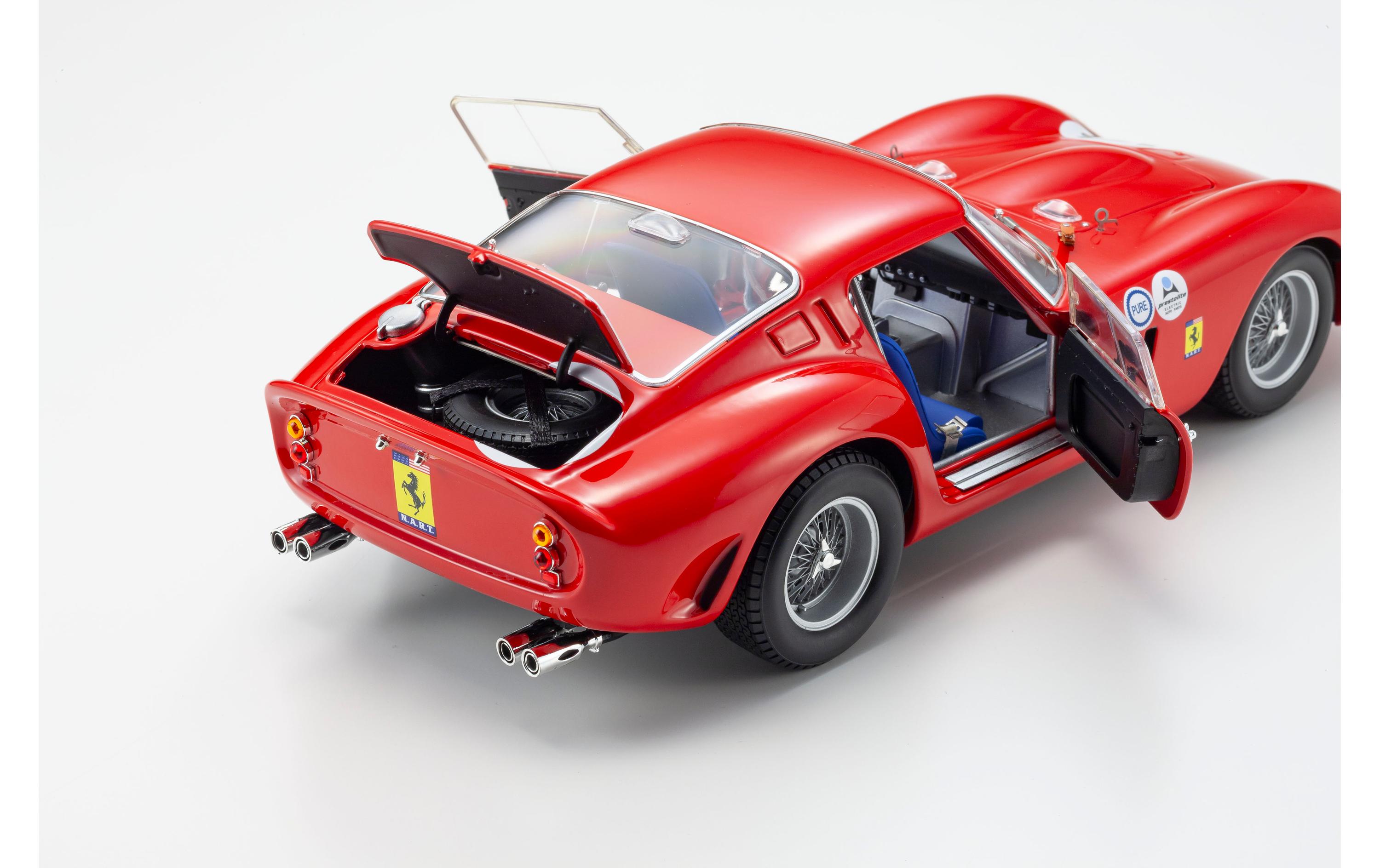 Ferrari 250 GTO 1st Daytona 3H 1:18<br>Detailgetreues Modellauto für Sammler im Massstab 1:18