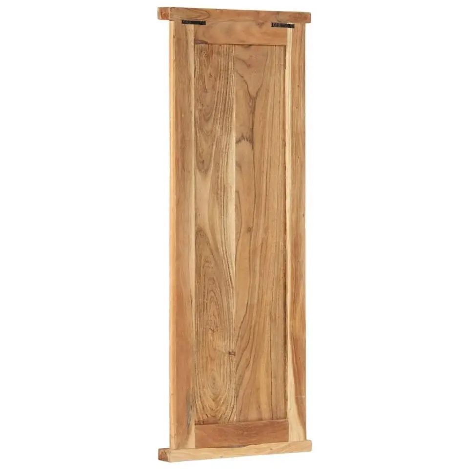 vidaXL - Kapstok - Bruin - Hout - 2 stuks