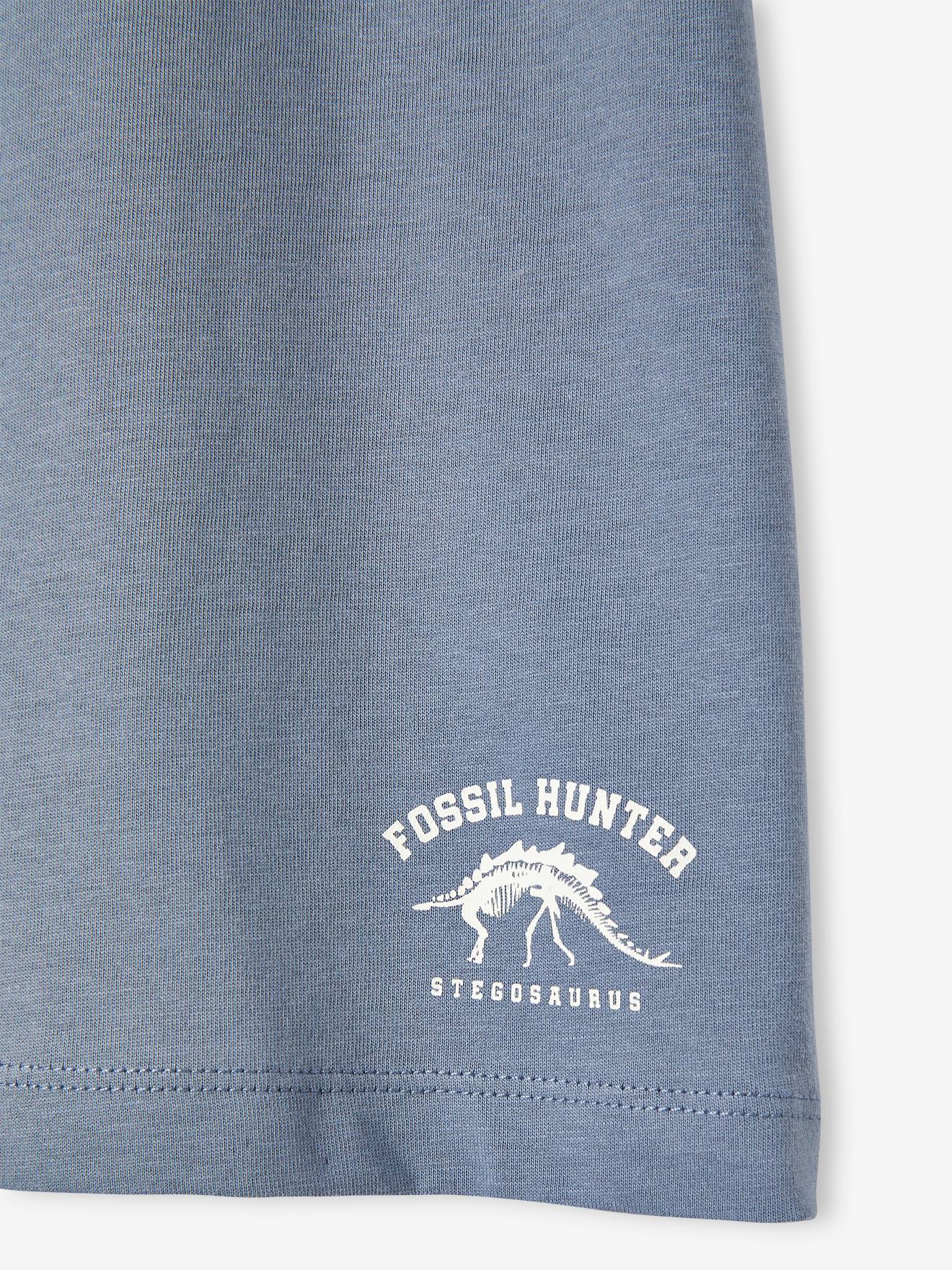 Conjunto com 3 camisetas de manga curta sortidas para meninos, na cor amarela.