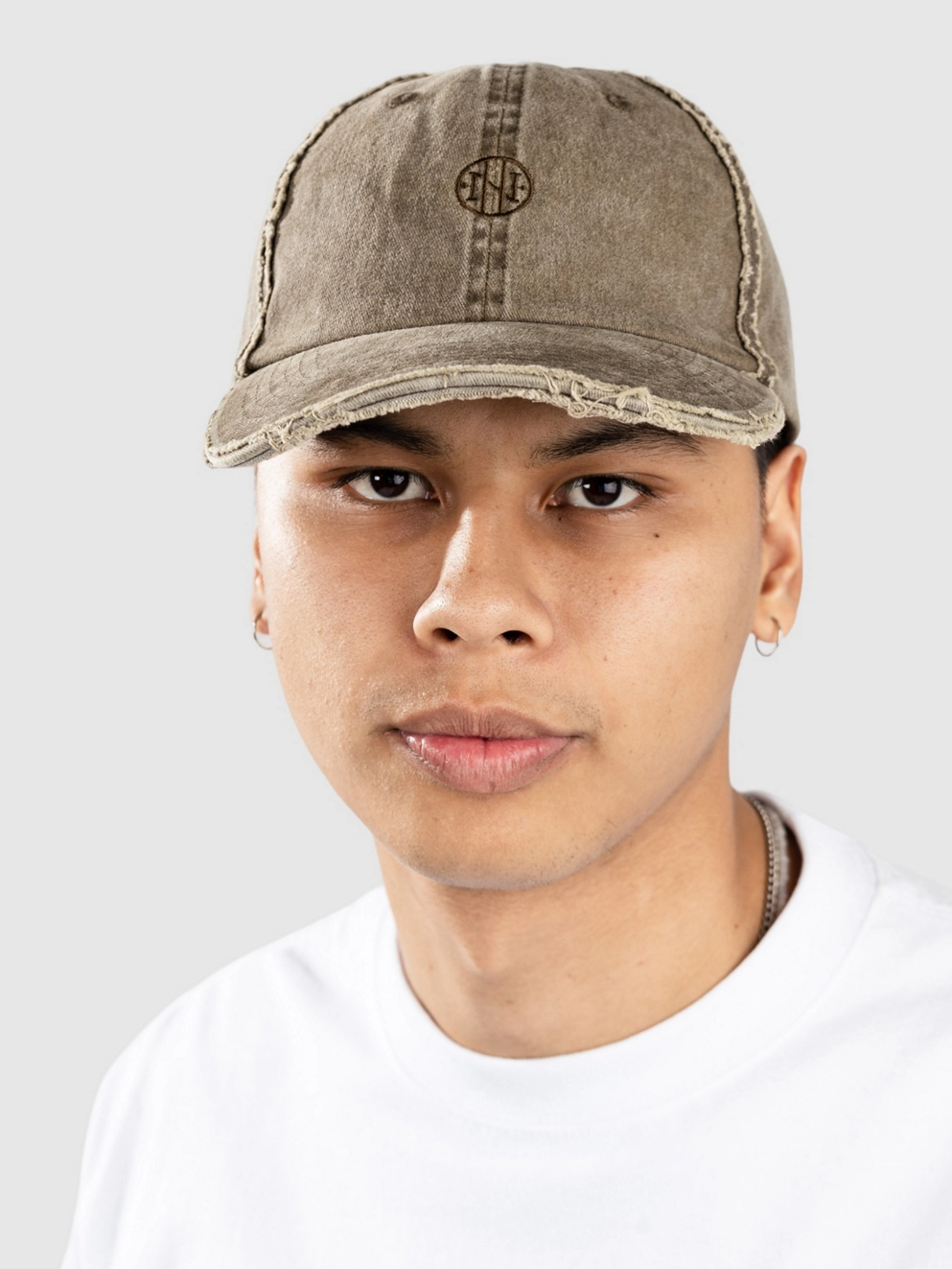Ninth Hall Cypress Distressed Hat brown