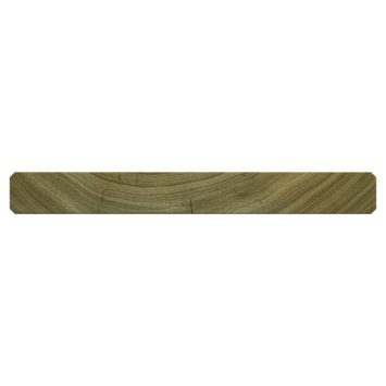 Tuinplank grenenhout geschaafd ca. 1,6 x 14 cm, lengte ca. 360 cm