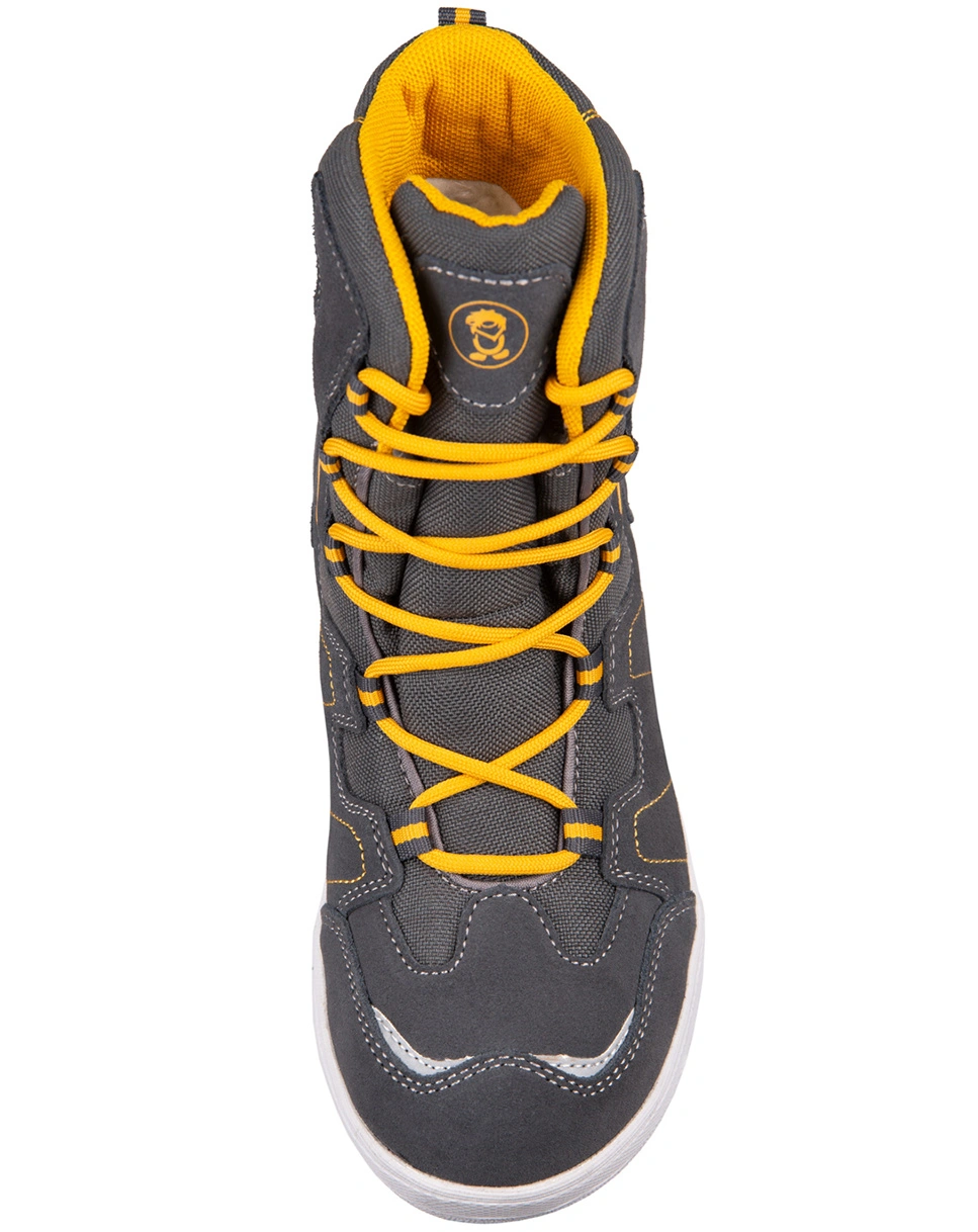 WinterboKids SKANDEN in anthracite/golden yellow