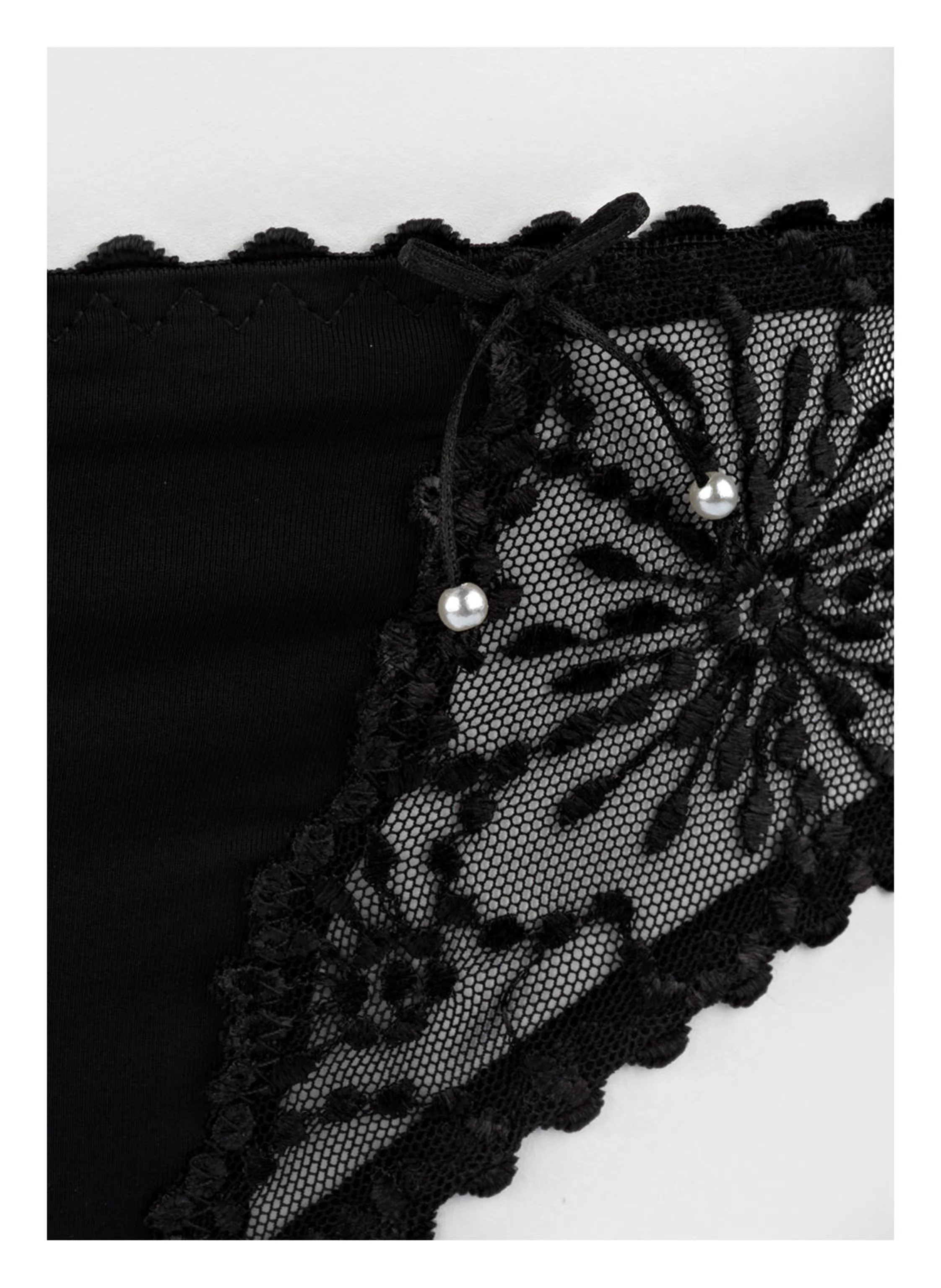 MARIE JO Slip JANE mit Schmuckperlen