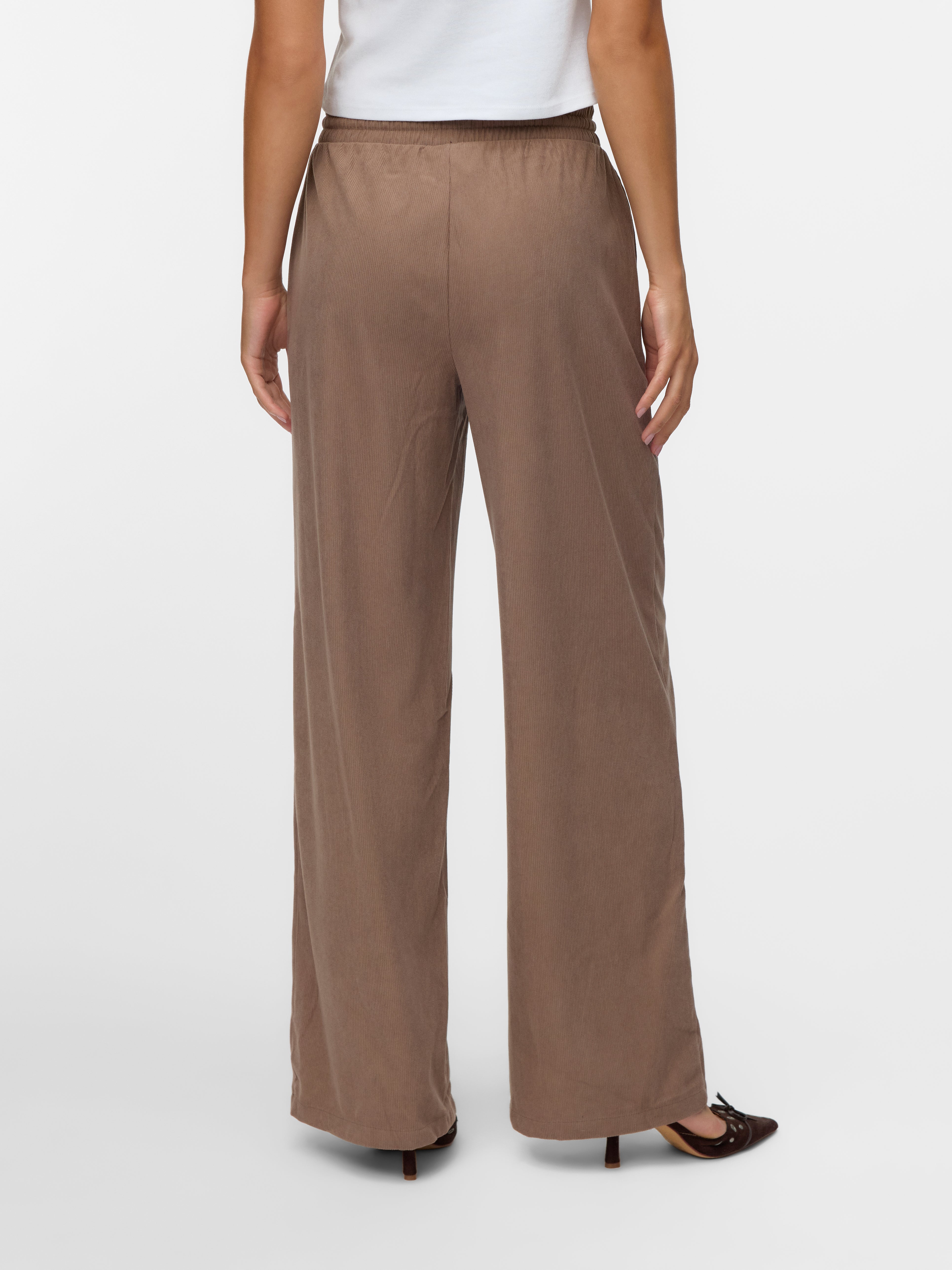 VMVILJA High waist fluwelen Broek