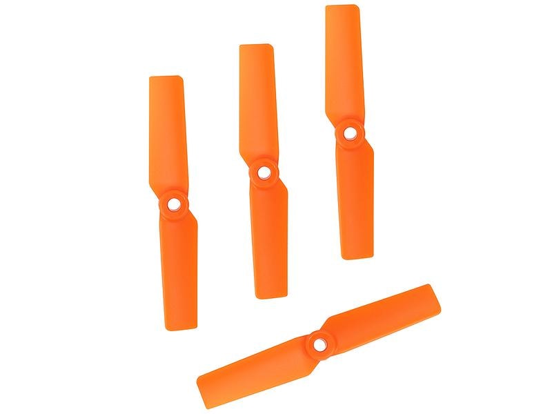 OMPHobby Heckrotorblätter Orange 4 Stück M1 Evo Ersatzteil für OMP M1 Evo Heli