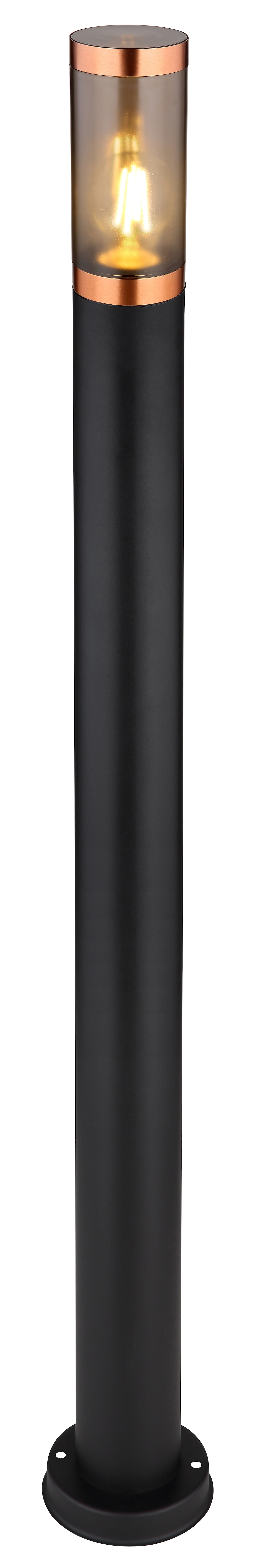 GLOBO LED Retrofit Wegeleuchte BOSTON 110 cm schwarz