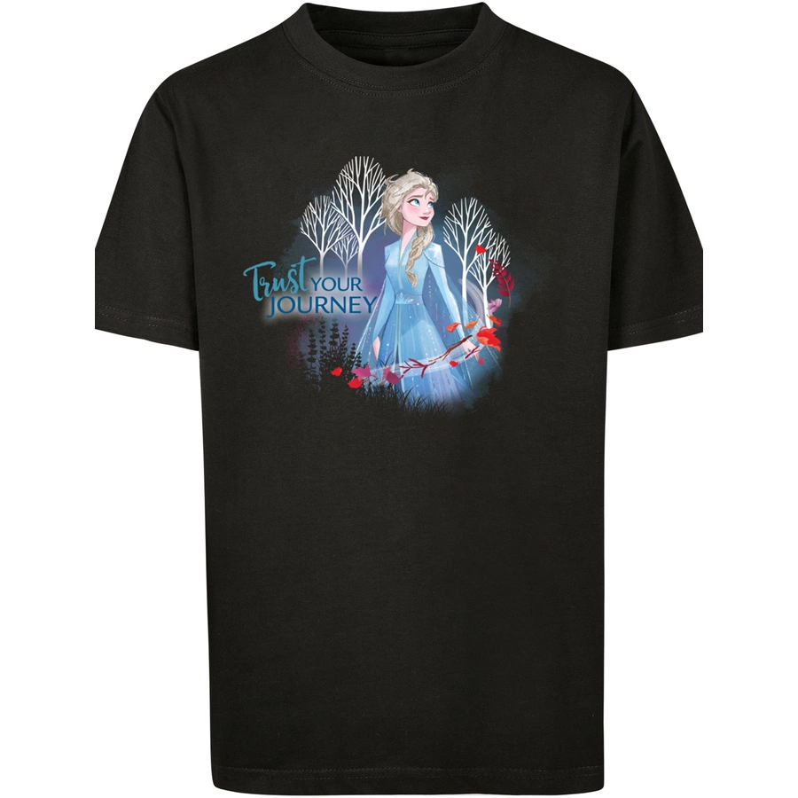 F4NT4STIC T-Shirt  Frozen 2 Trust Your Journey schwarz
