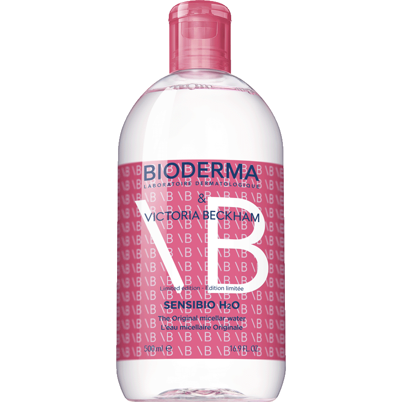 Bioderma Sensibio H2O eau micellaire<br>500 ml, flüssig, Victoria Beckham