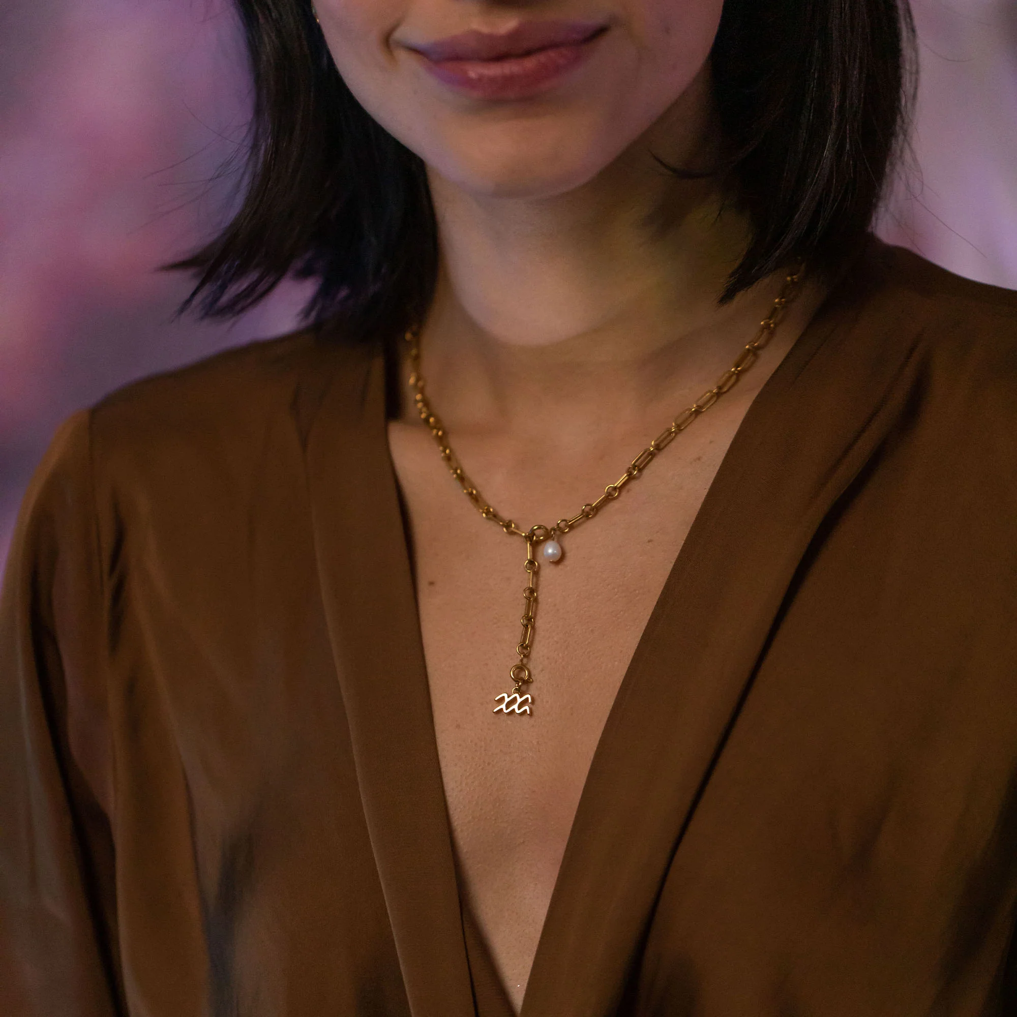 Wassermann Zodiac Charm - PURELEI