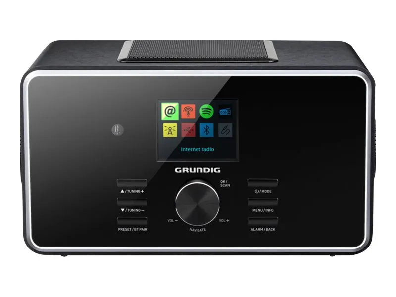Grundig DTR 6000 X - Audiosystem - 28 Watt (Total) - sort