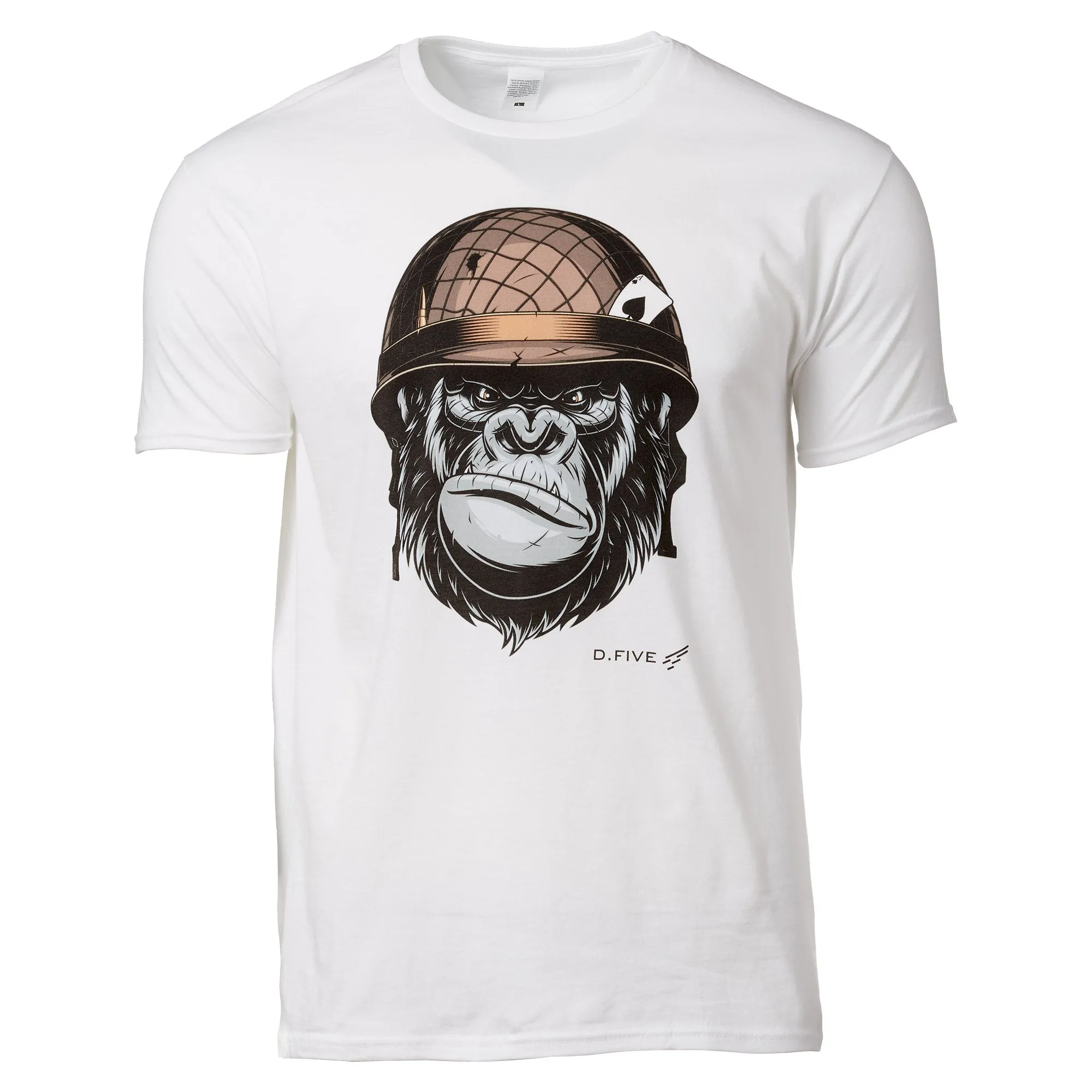 Defcon 5 -  Defcon 5 T-Shirt Chest Monkey Helmet weiß