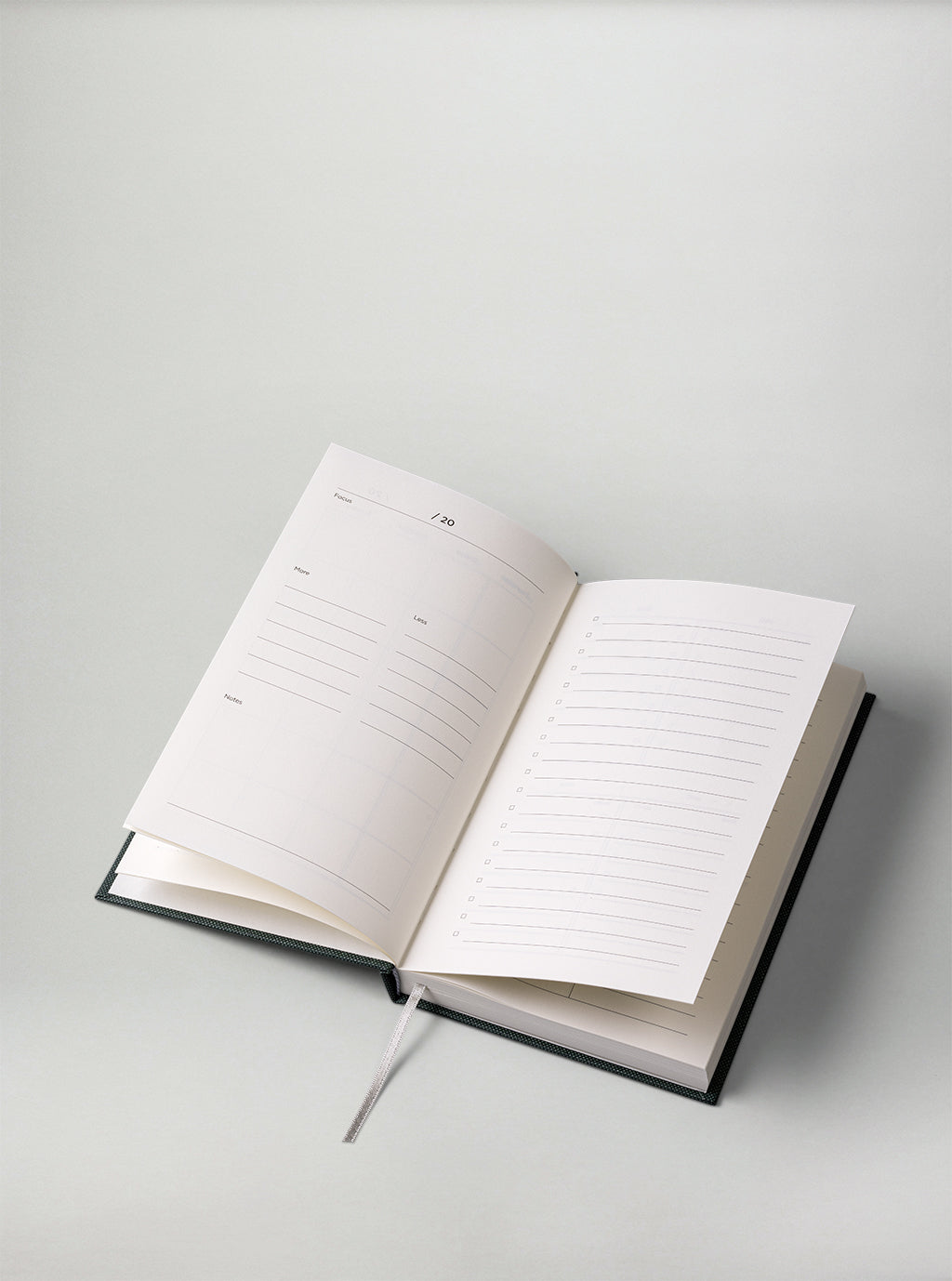 New Mags  Yearly Planner - Moss Green